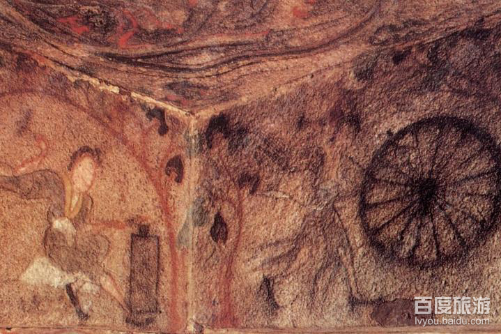  p>集安 a target="_blank" href="/item/古墓壁画/8955998" data