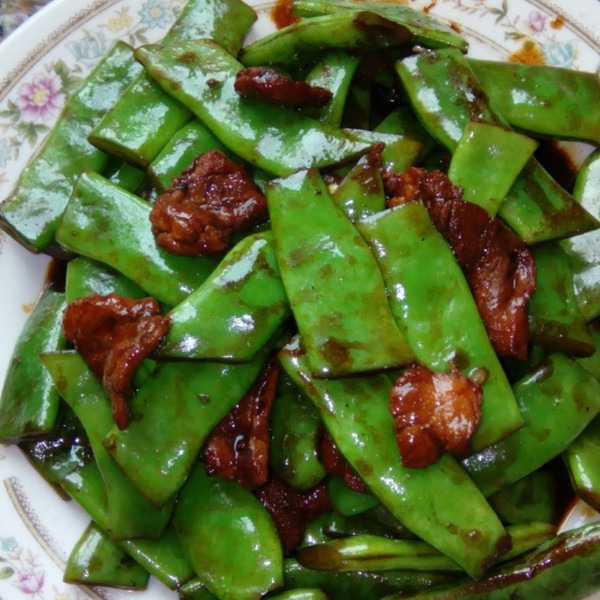 扁豆炒青椒