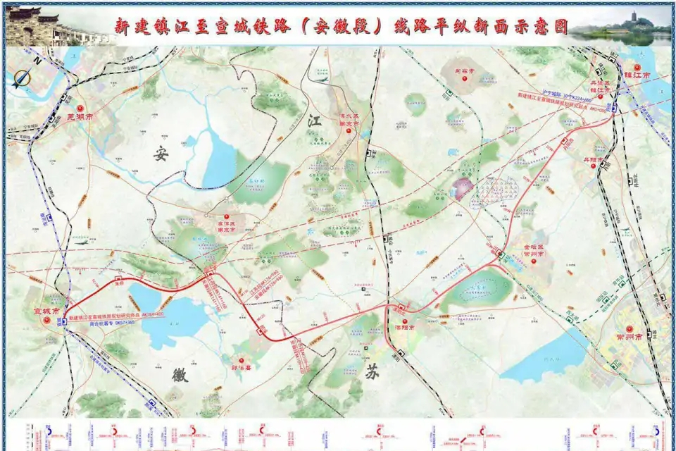 zhenjiang-xuancheng high-speed railway) ,又称镇宣铁路,是中国境内
