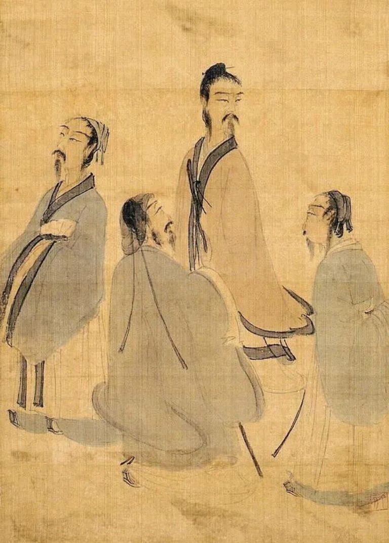 傅抱石人物画｜中国绘画的超然_百科TA说