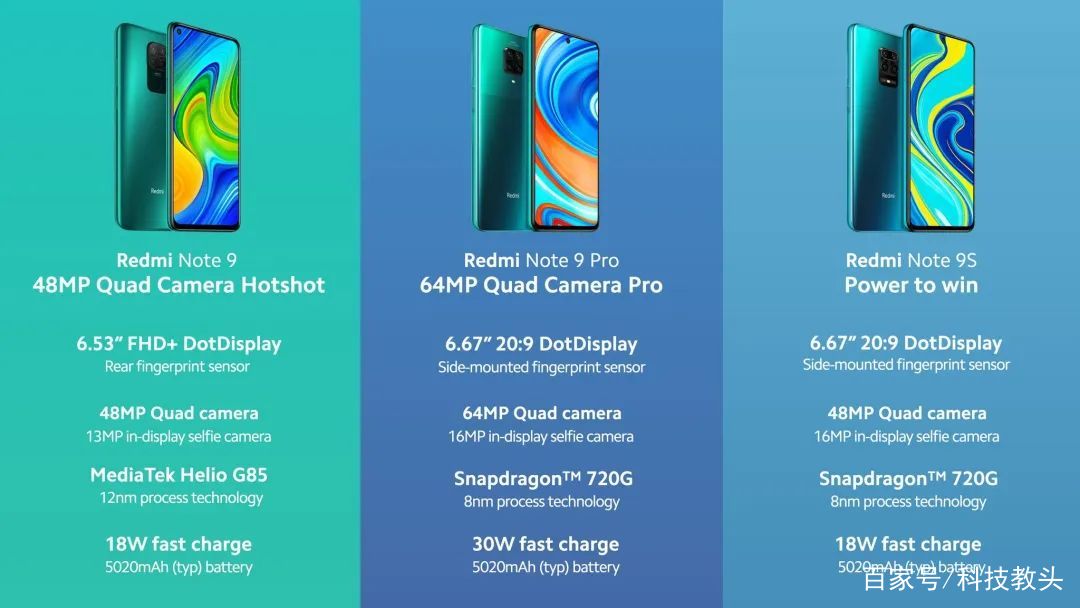 Redmi Note9/小米Note 10系列发布，首发联发科处理器！_百科TA说