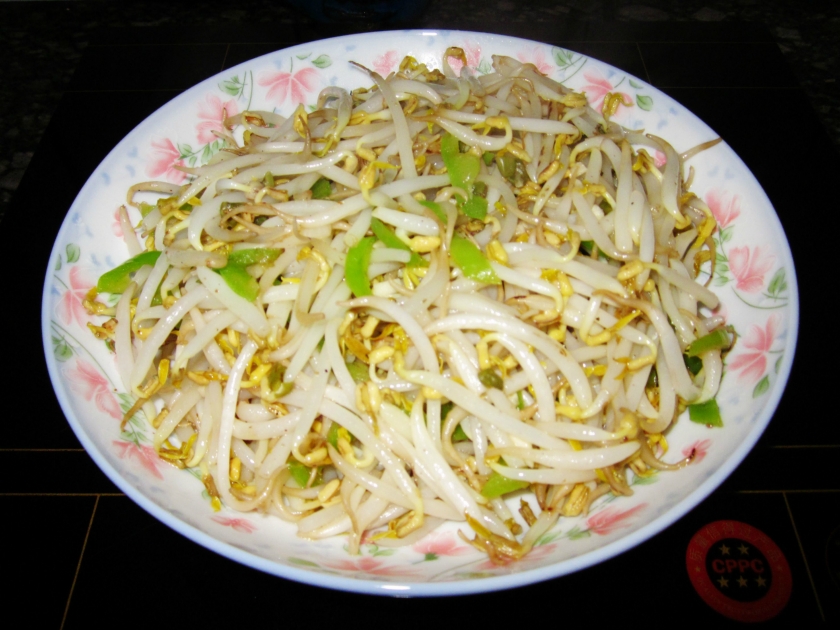 清炒绿豆芽