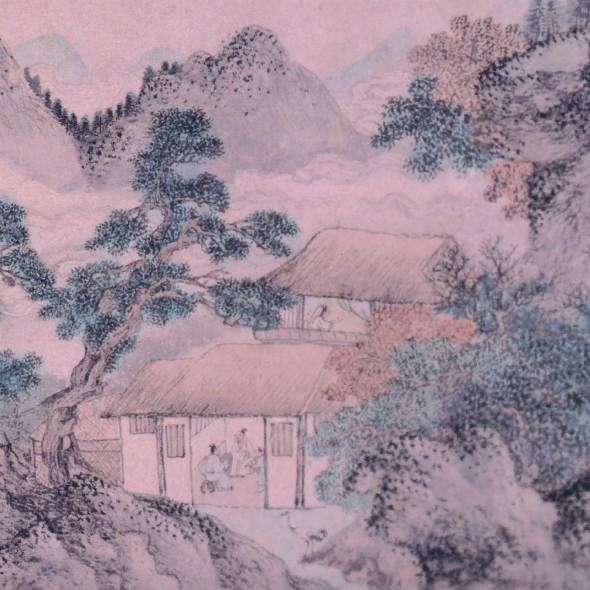 明谢时臣江山揽胜图卷