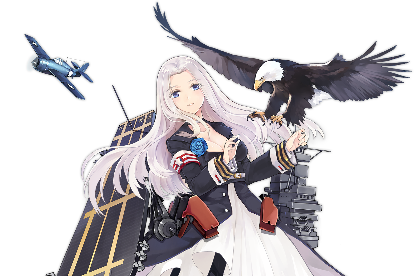  /p> p>约克城是一名白鹰阵营的精锐级航母舰娘,原型为美国海军约克城