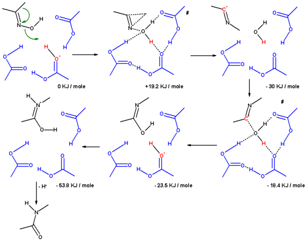  p>贝克曼重排反应(beckmann rearrangement)指 a target="_blank"