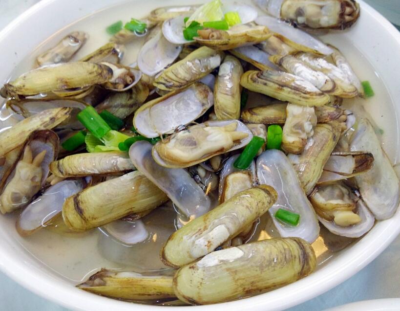 水煮蛏子