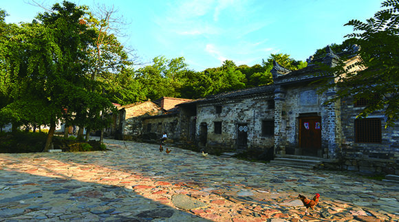 新县西河古村落