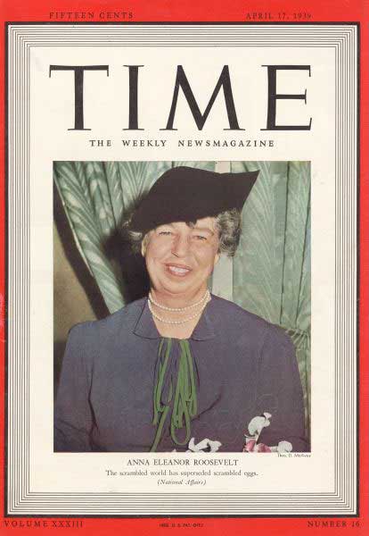 anna eleanor roosevelt