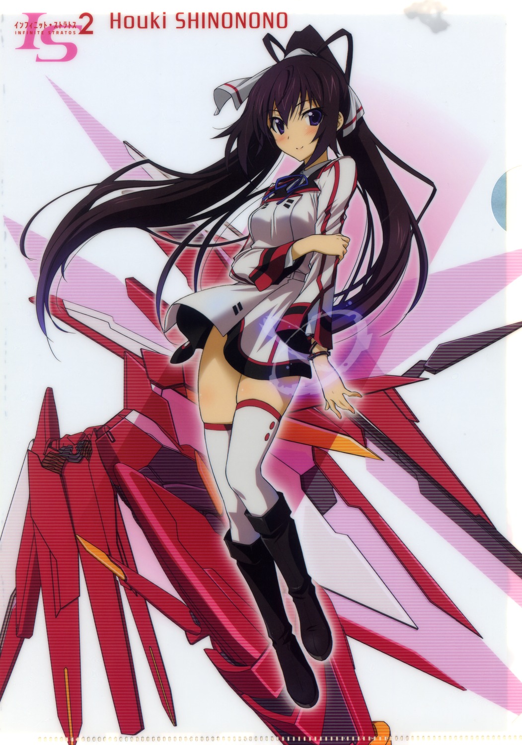  p>2013年10月开播的日本电视动画《无限斯特拉托斯2》改编自 a