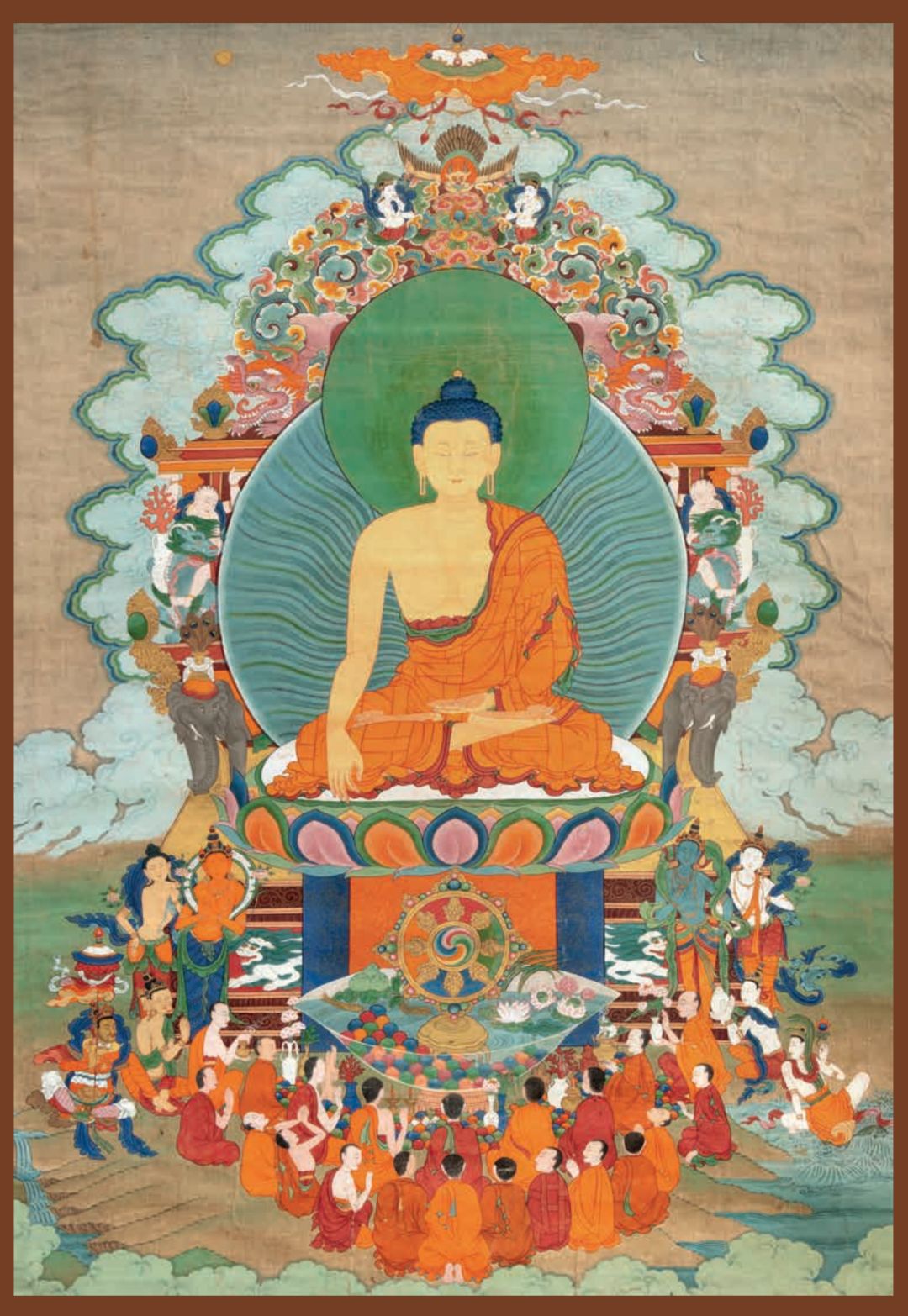 藏族唐卡(昌都嘎玛嘎赤画派)