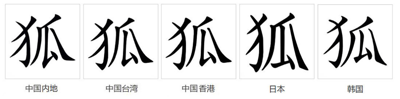 狐（汉语文字）_百度百科