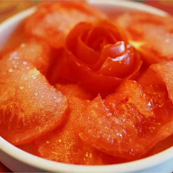 冰镇糖渍番茄