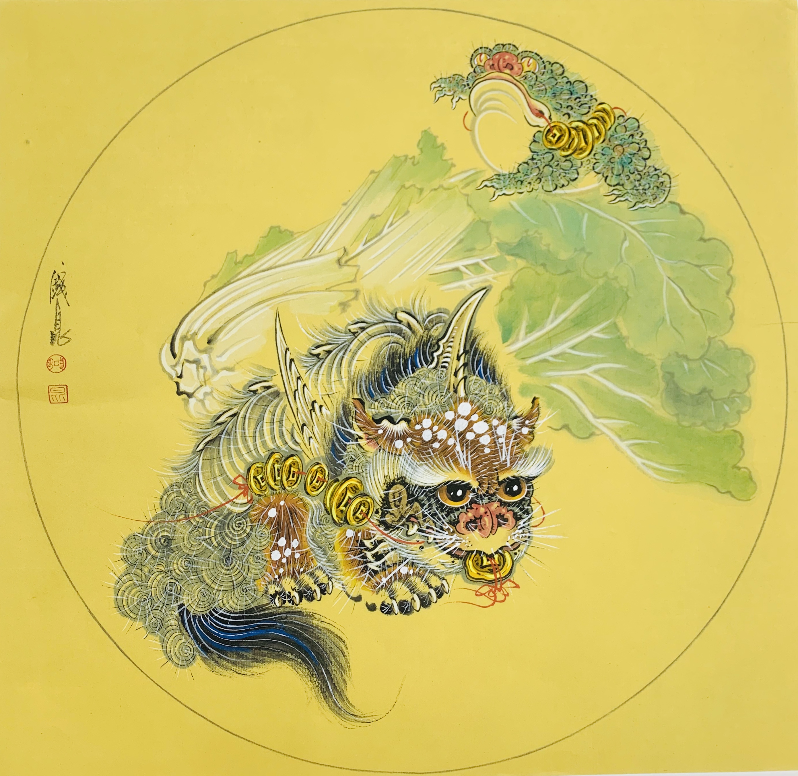 职业画家.现为重庆市美协会员