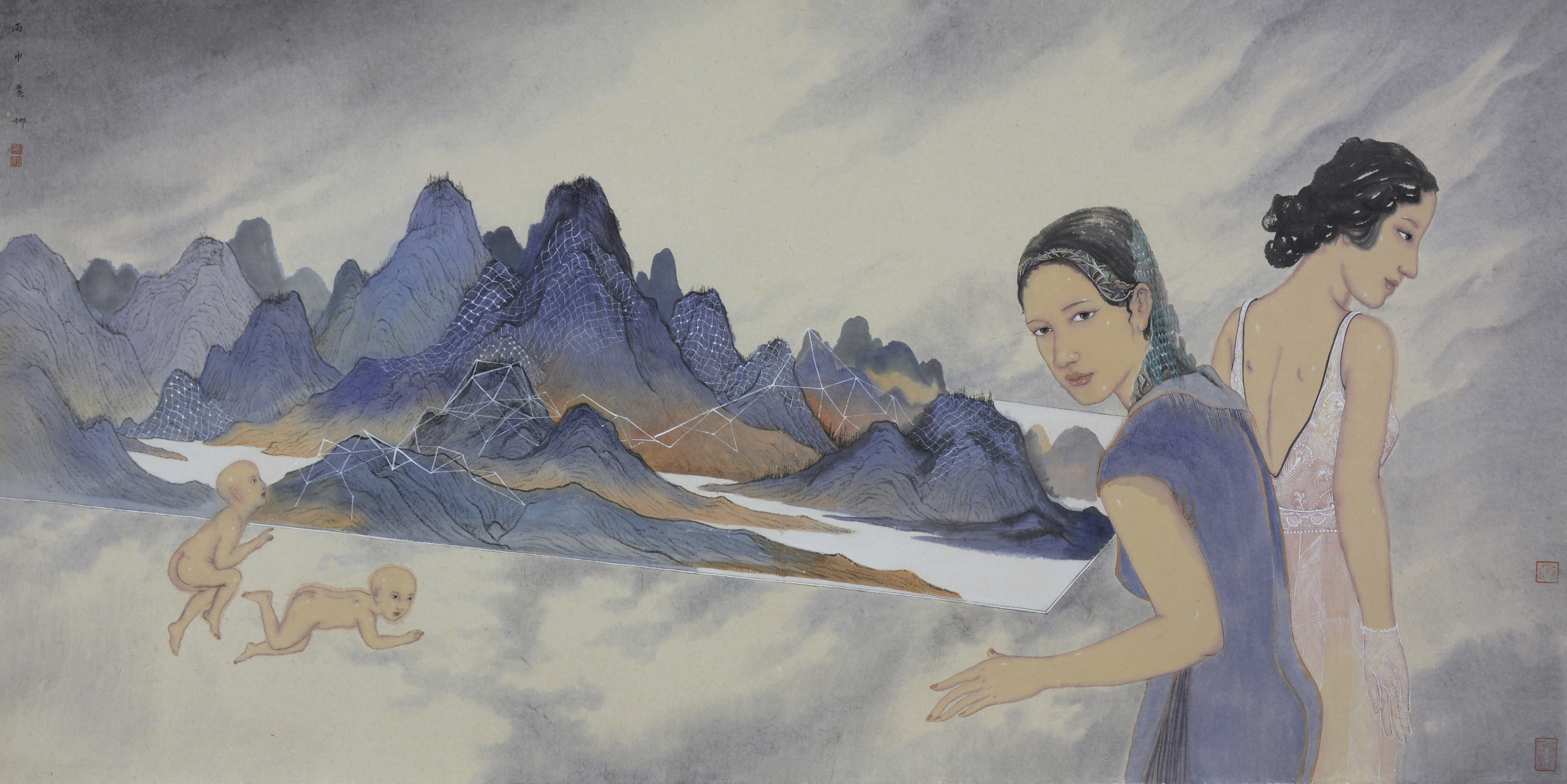 赵丽娜,生于山东东营,2008年毕业于中央美术学院,师从著名画家唐勇力