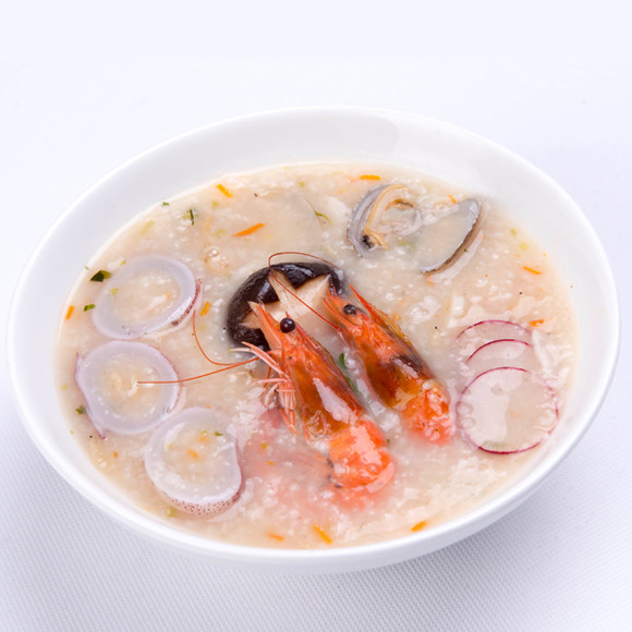 马蹄海鲜粥