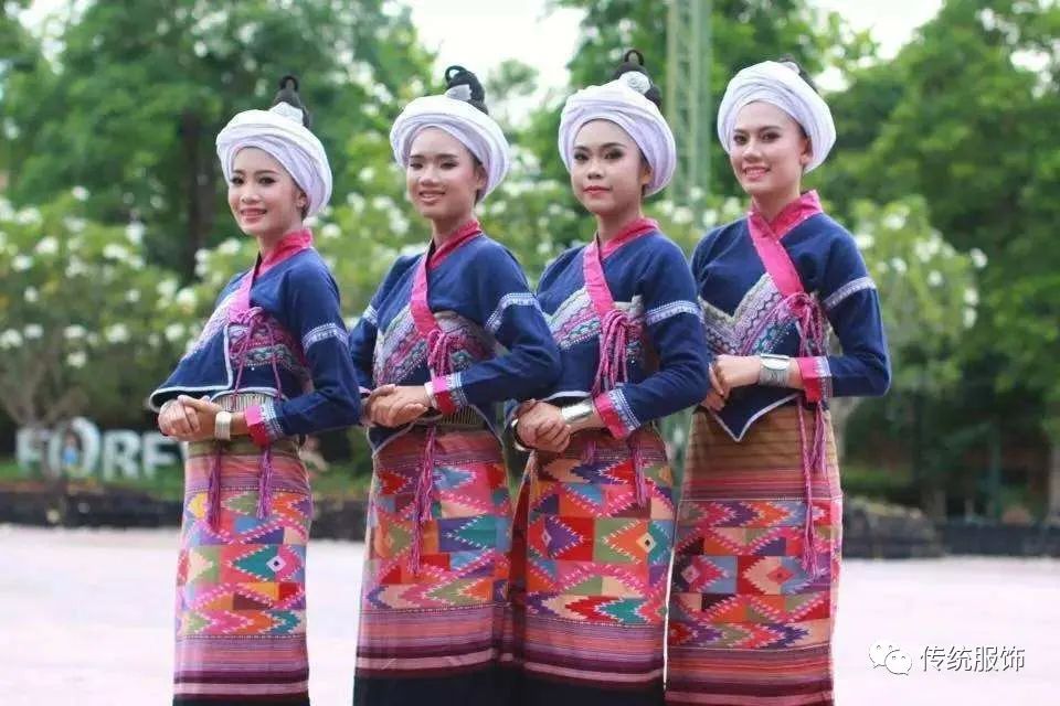 傣泰民族的筒裙：女王们的绚丽织锦_百科TA说