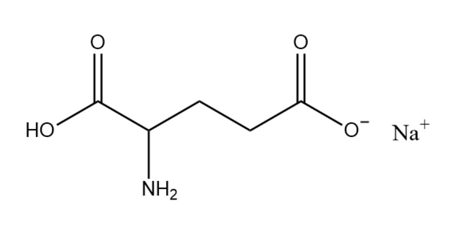 化学名α-氨基戊二酸一钠,是谷氨酸的钠盐