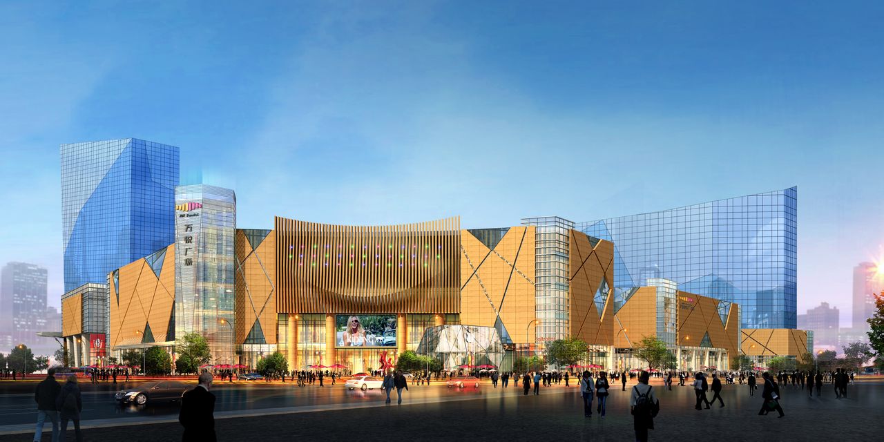  p>怀来万悦广场规划占地近80亩,总规划建筑面积30万平方米,集零售