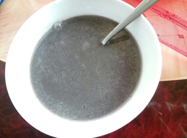 黑芝麻米糊
