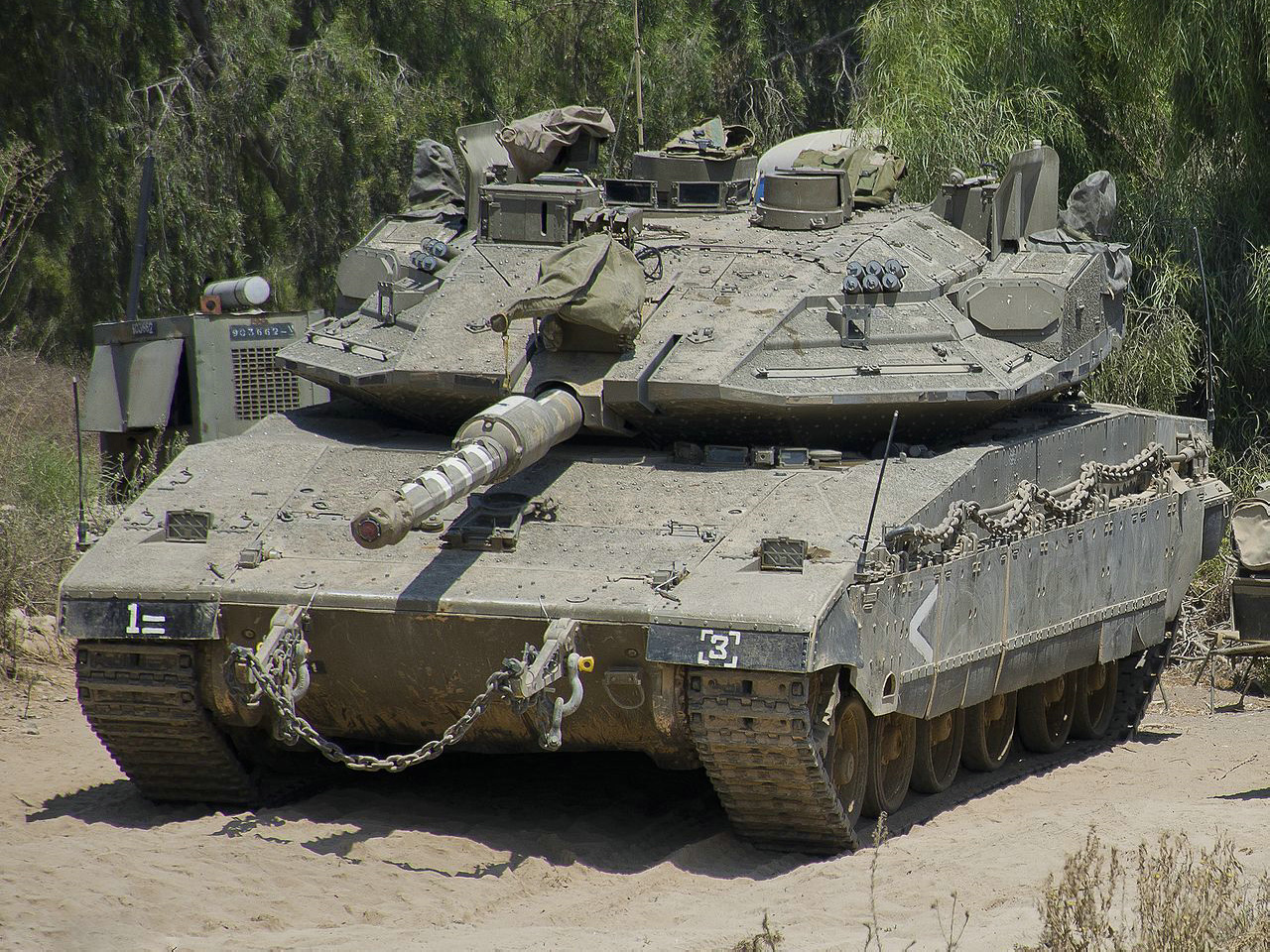  p>梅卡瓦主战坦克 (英文:merkava main battle tank ),是20世纪70