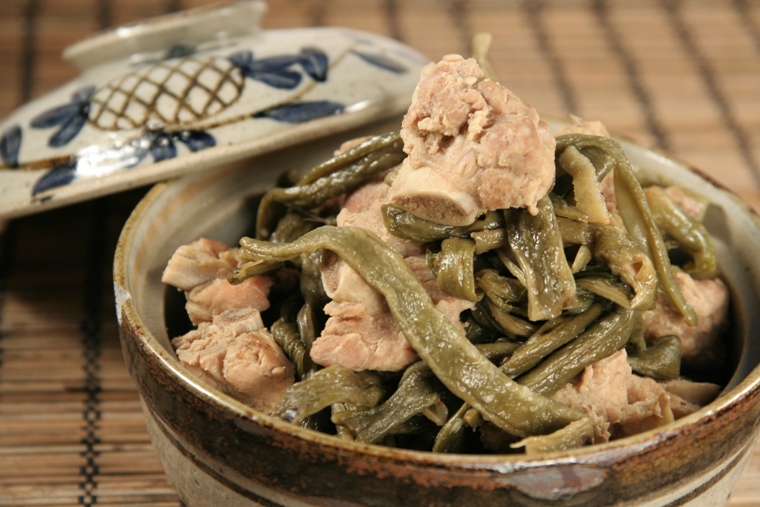 干豇豆炖排骨