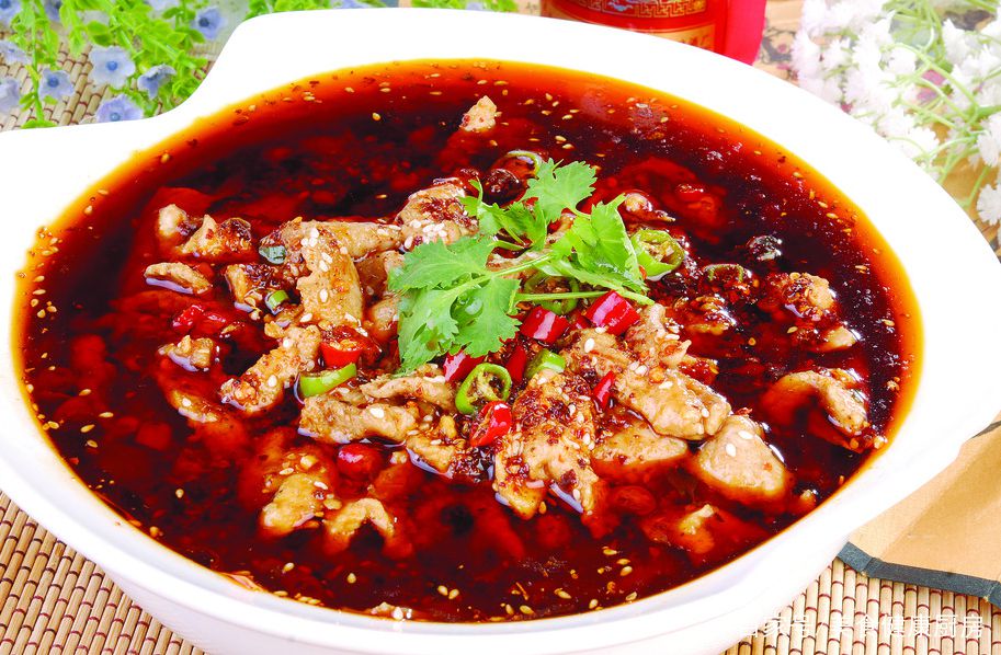 水煮羊肉