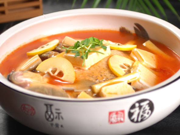 酸木瓜煮鱼