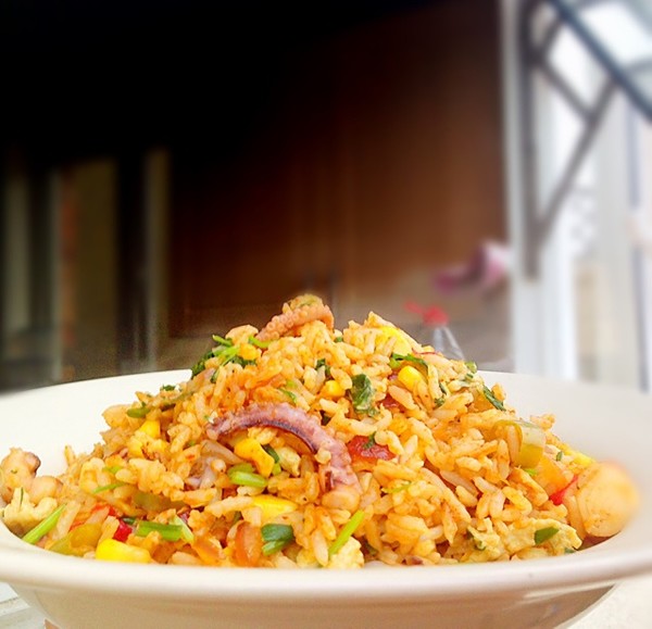 咖喱螃蟹炒饭