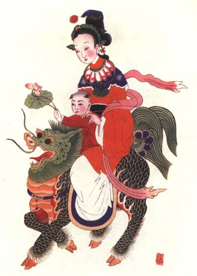 麒麟送子（中国祈子风俗）_百度百科