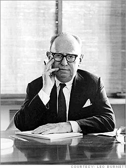  p>李奥·贝纳(leo burnett)是美国20世纪60年代广告创作革命的代表