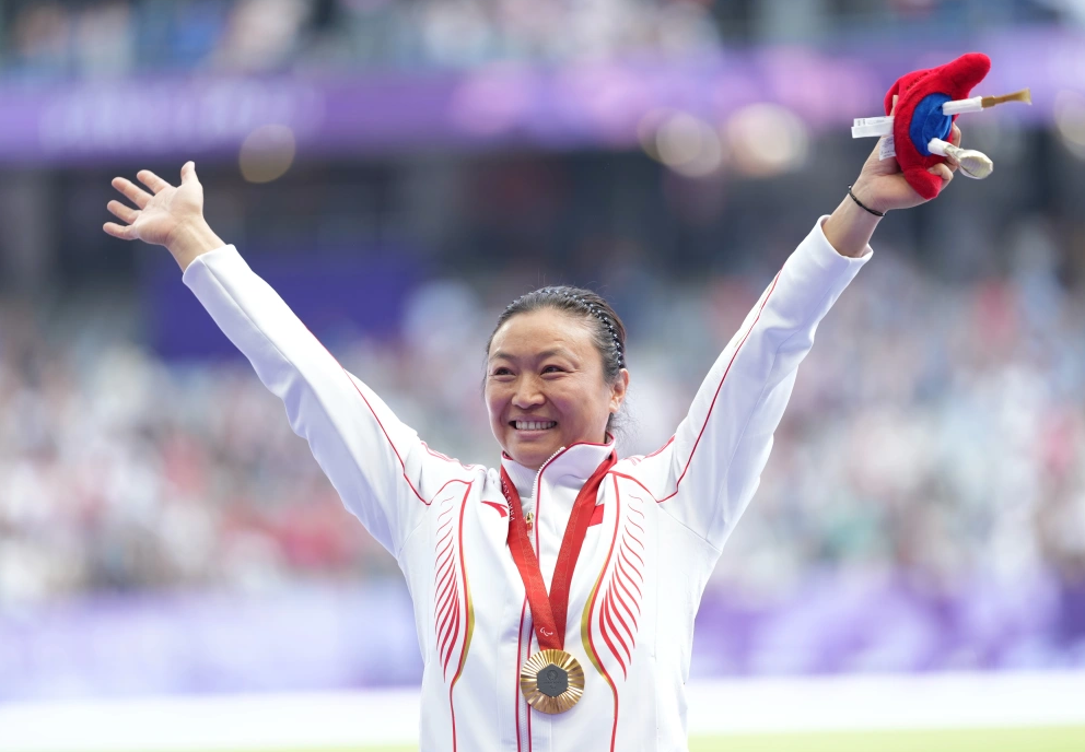 残奥会中国田径队