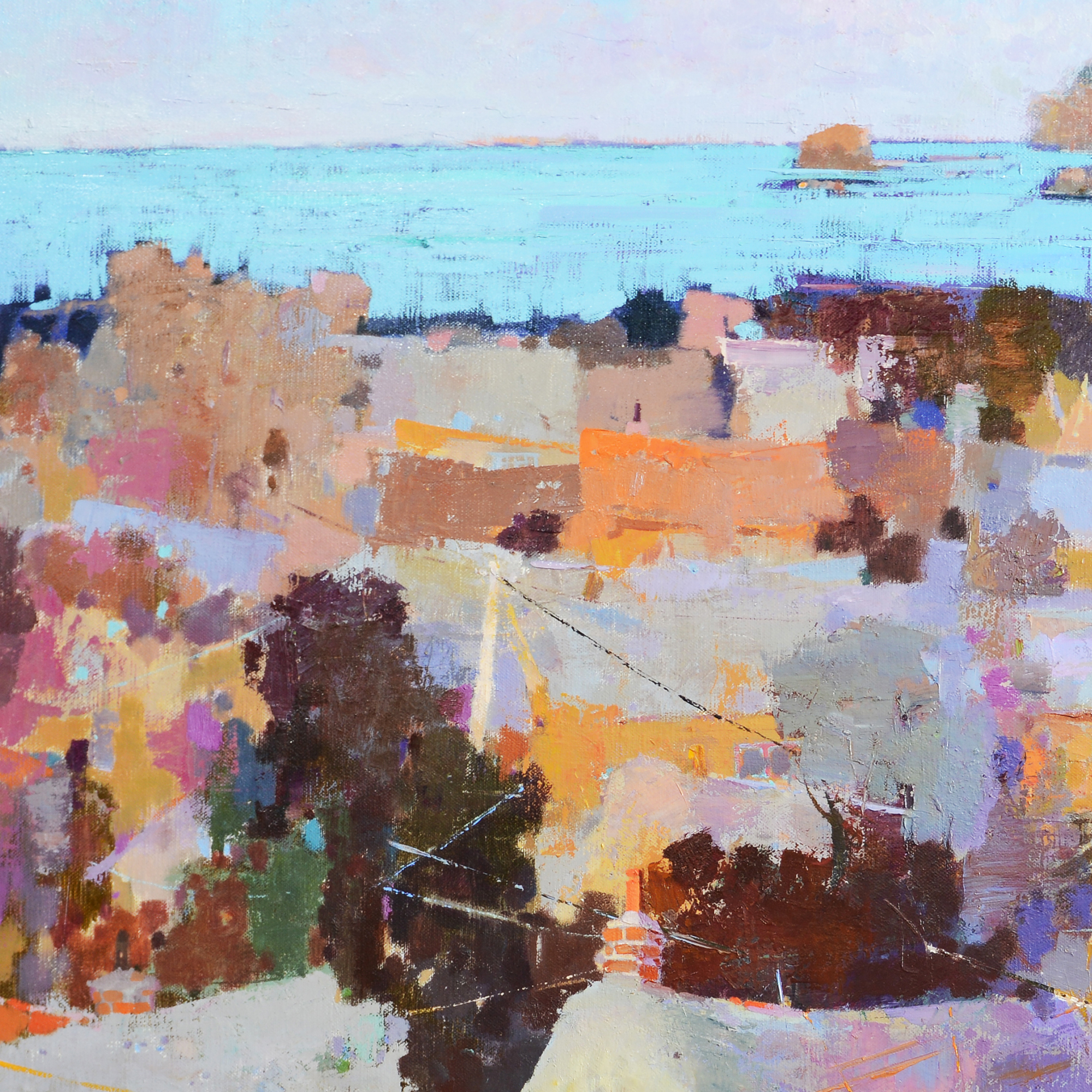 "6369520">于向志2016年至2018年创作"胶东民俗"系列油画作品之一