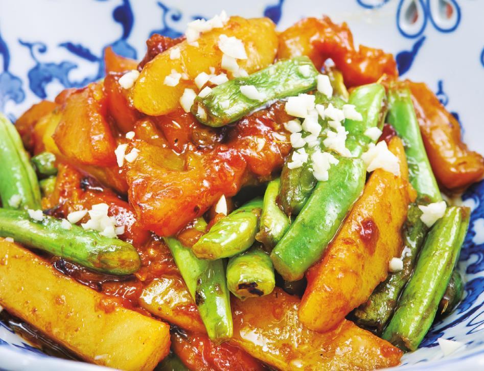土豆茄子青椒为什么叫地三鲜