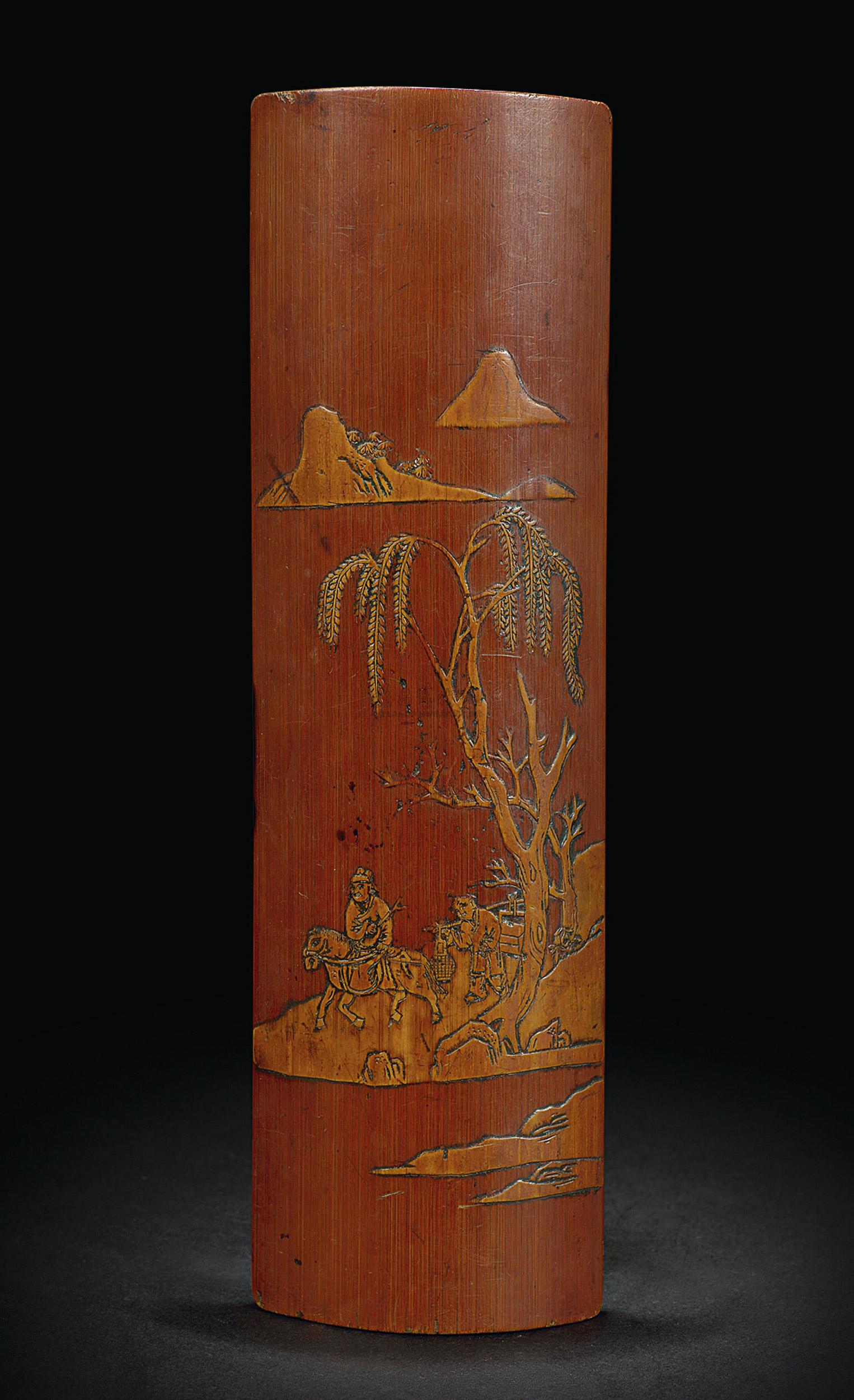 竹刻(无锡留青竹刻)