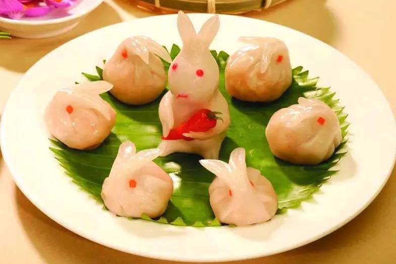 白兔饺