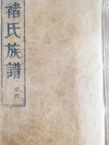 褚氏族谱