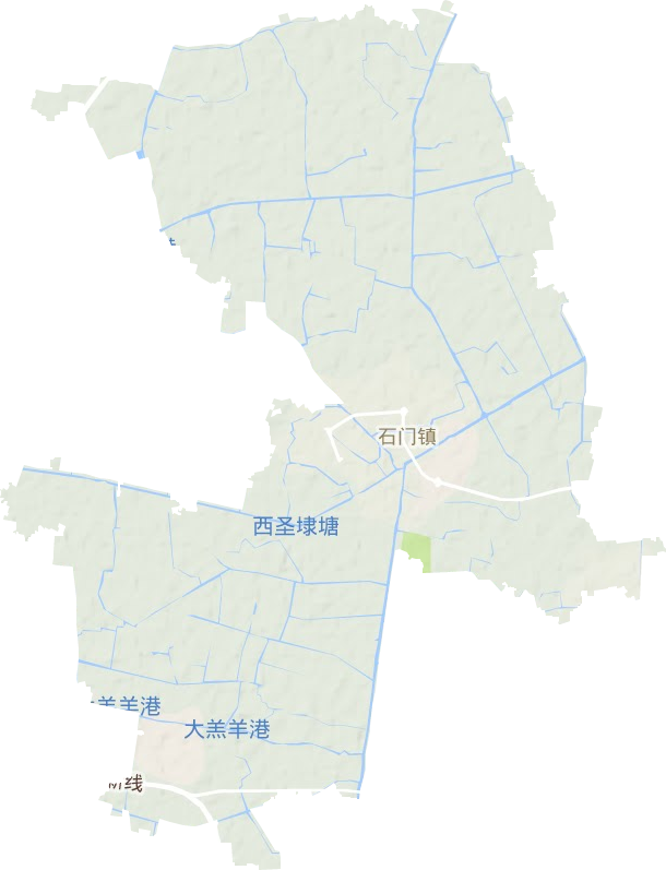 <p>石门镇电子地图