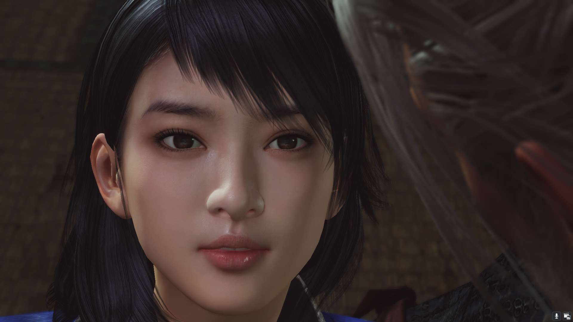  p>阿胜,游戏《仁王》中的角色,由武井咲配音,服部半藏手下的女忍者.