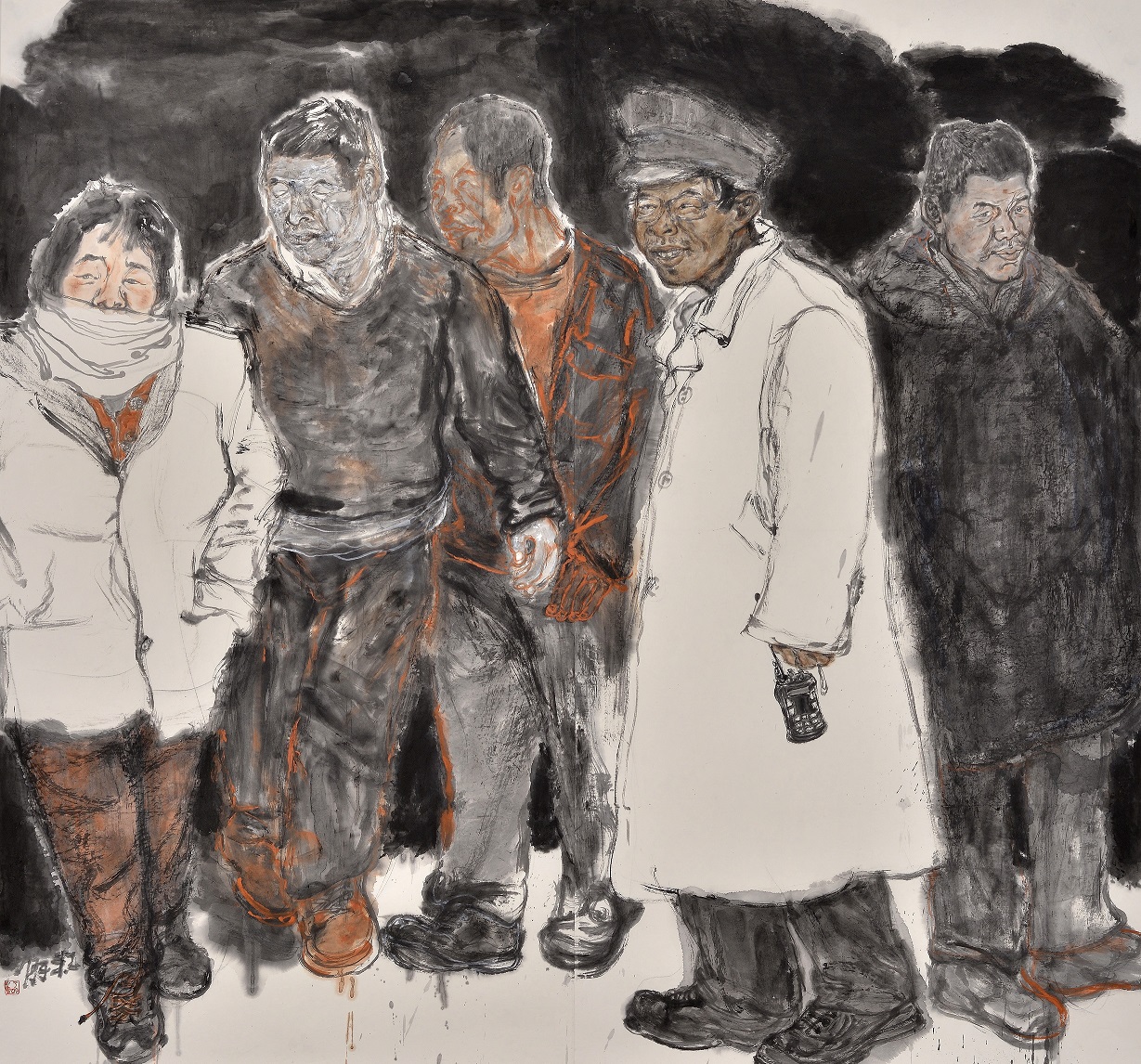 于明,男,现为中国美术家协会会员.