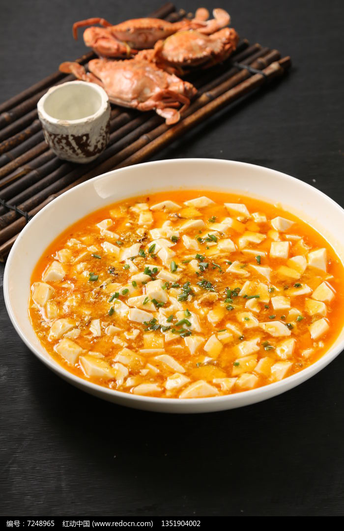 蟹粉豆腐