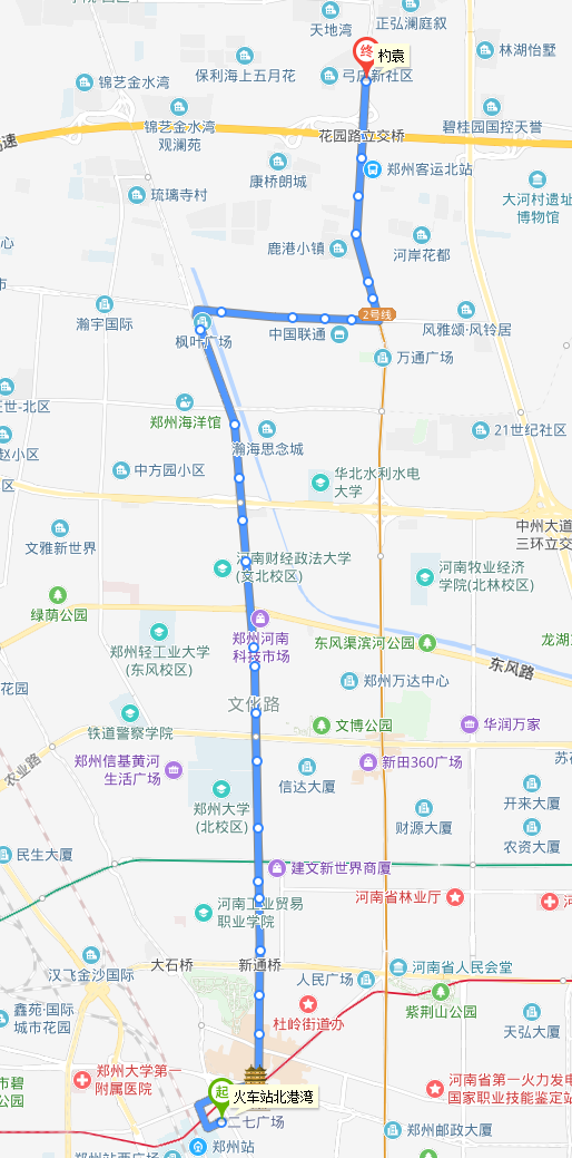 郑州公交966路