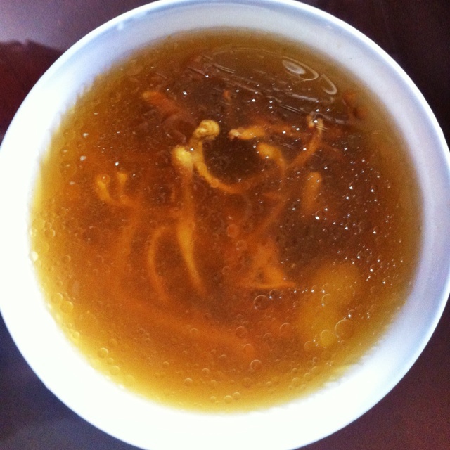 虫草花肉饼汤