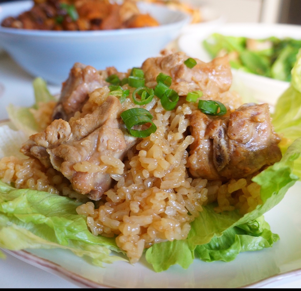 糯米香菇排骨饭