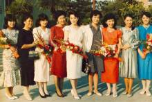 女演员李岚生活照