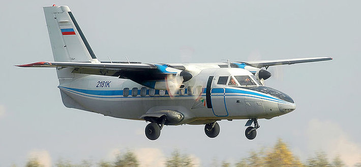 l-410 turbolet双发涡轮螺旋桨短程通勤和通用飞机