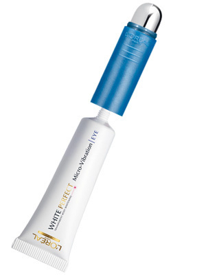 巴黎欧莱雅雪颜微震按摩亮白眼霜