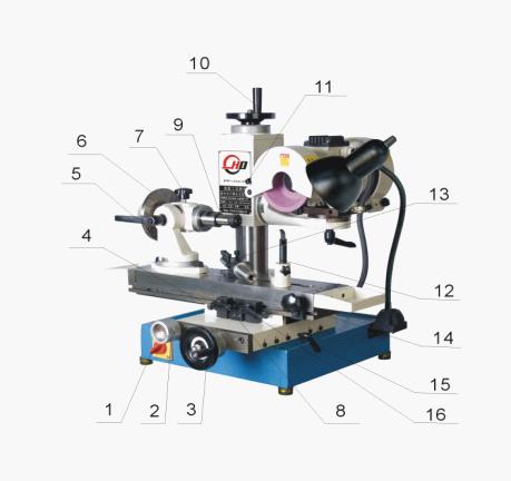pp-600万能工具磨床