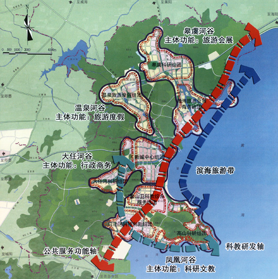  p>蓝色硅谷核心区包括即墨区鳌山卫,温泉两街道陆域和海域全部,规划