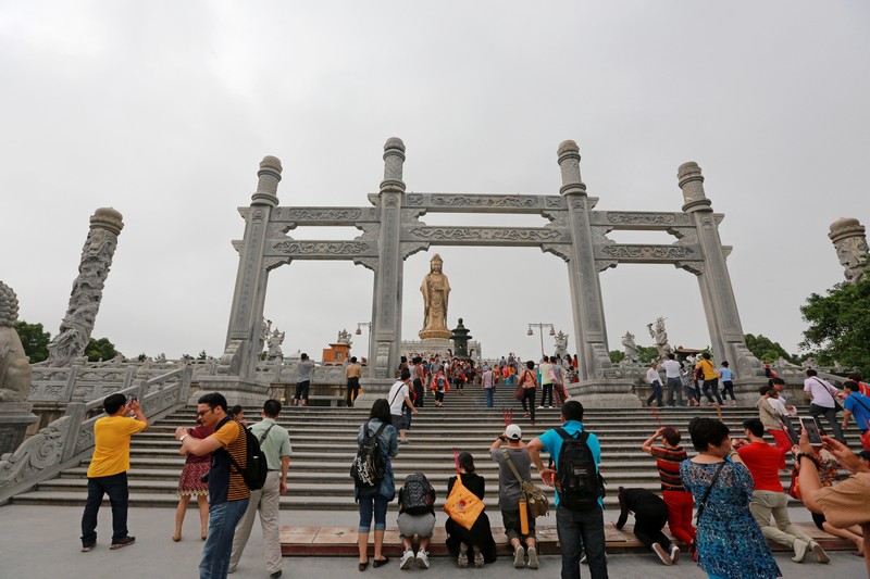 普陀山南海观音像