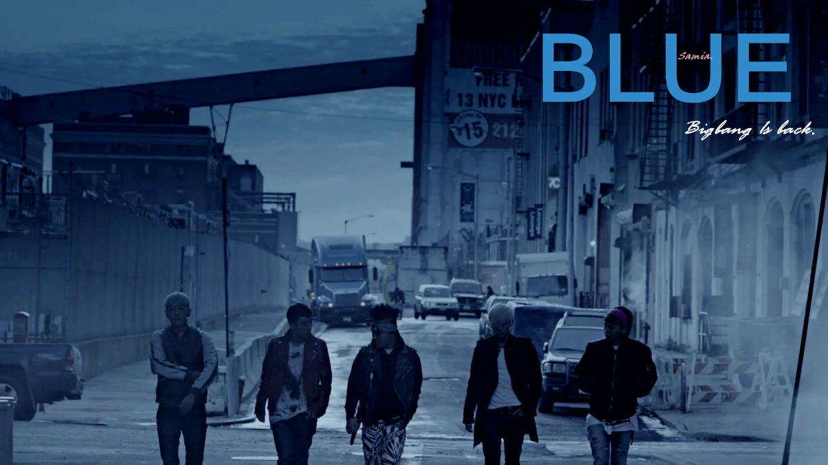 《blue》是韩国男子演唱组合 a target="_blank" href="/item/bigbang